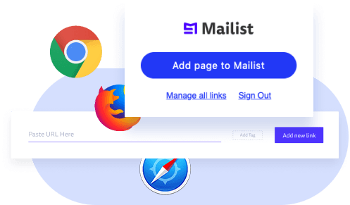 Save or import bookmarks